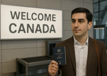 Iranian family exploring Canadian immigration options